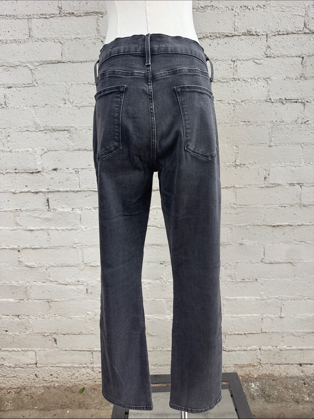 FRAME Denim Le High Straight Tierra Gray Size 29 - Picture 10 of 16